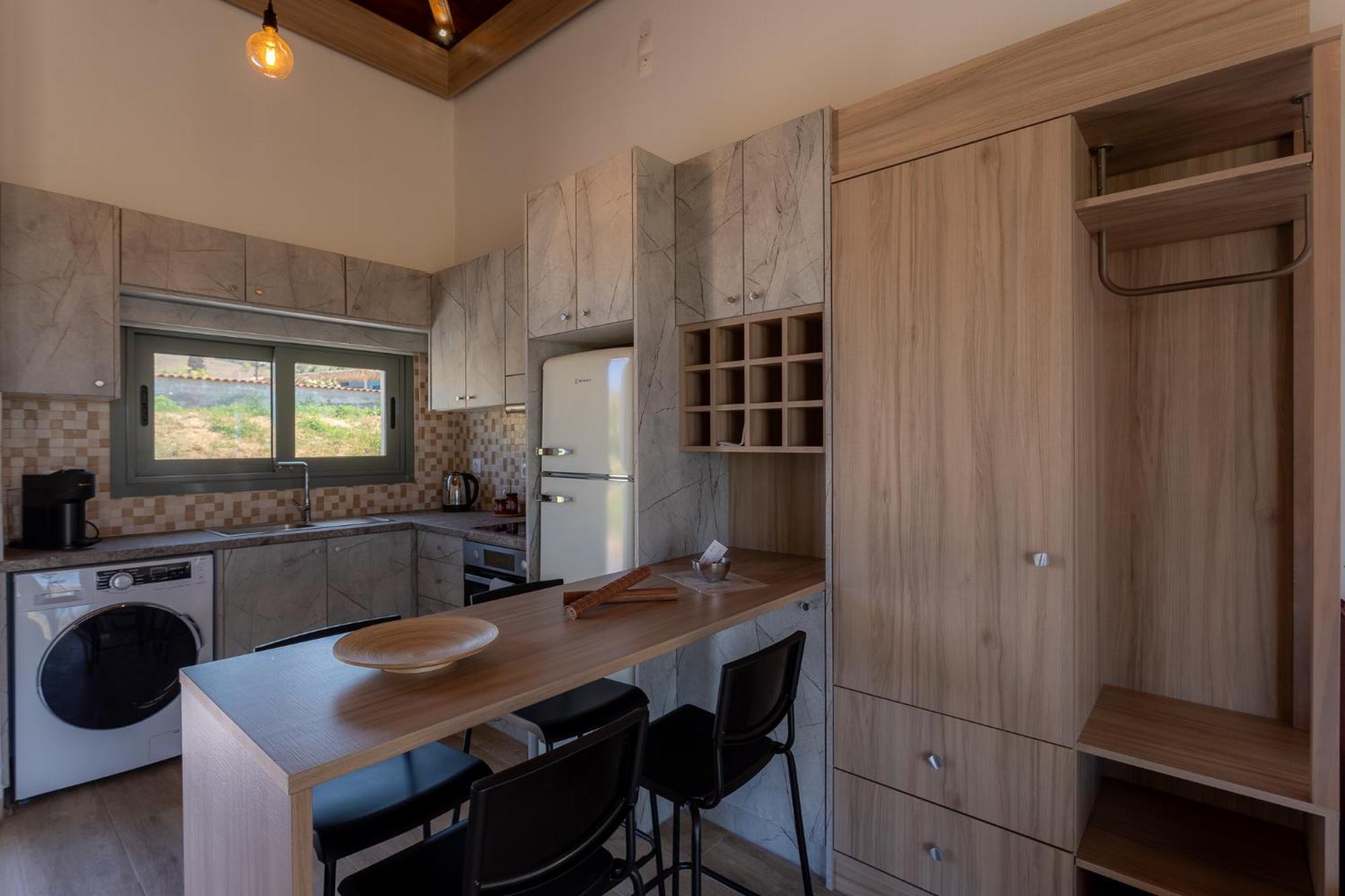Apolithon Premium Houses Sígrion 外观 照片