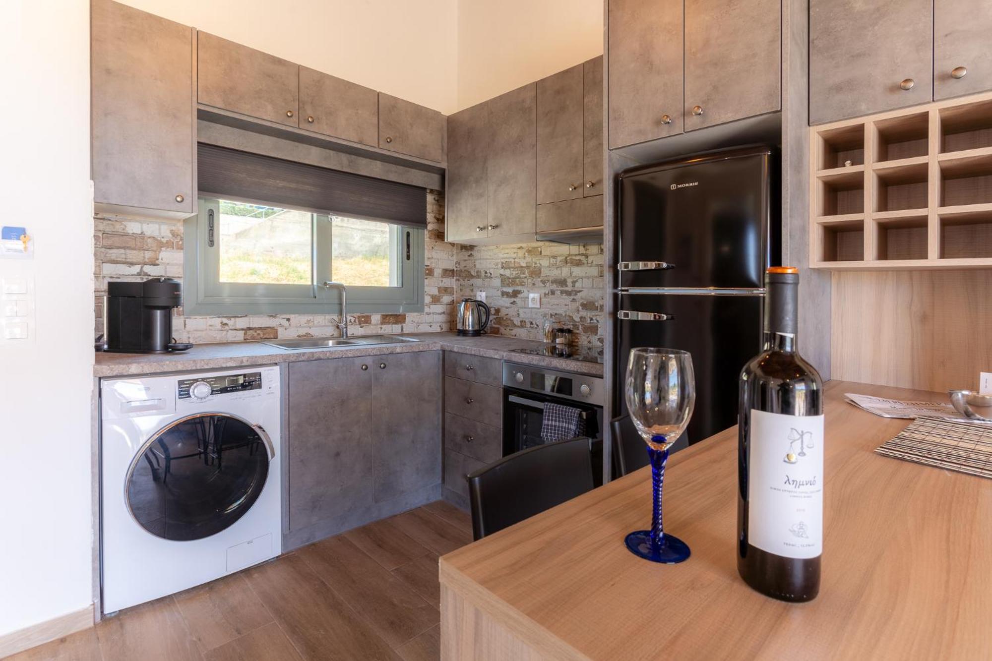 Apolithon Premium Houses Sígrion 外观 照片