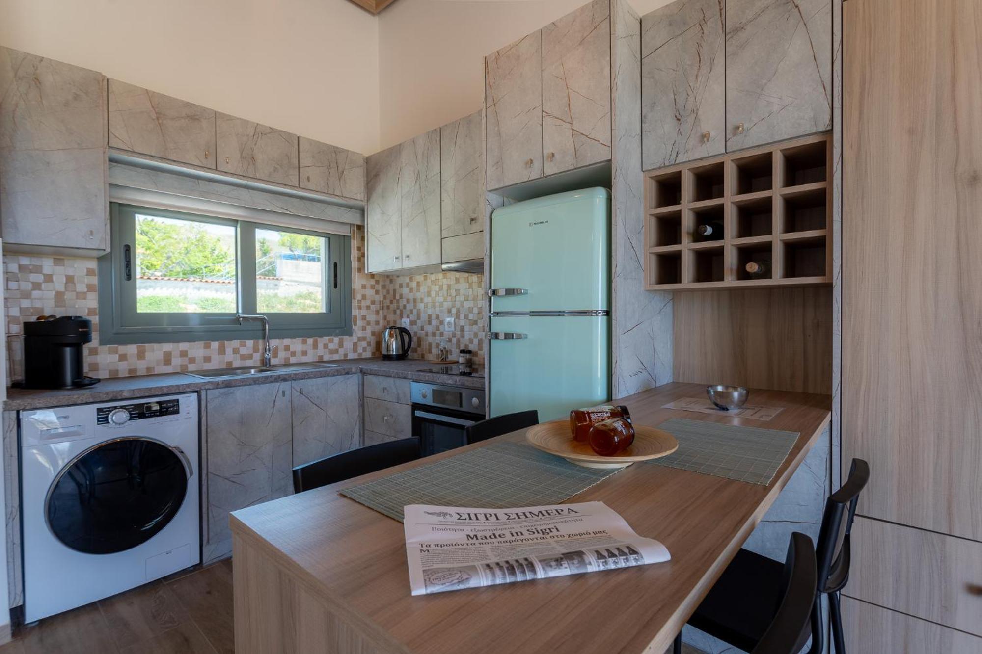 Apolithon Premium Houses Sígrion 外观 照片